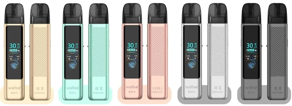couleur différente du vape d'élimination