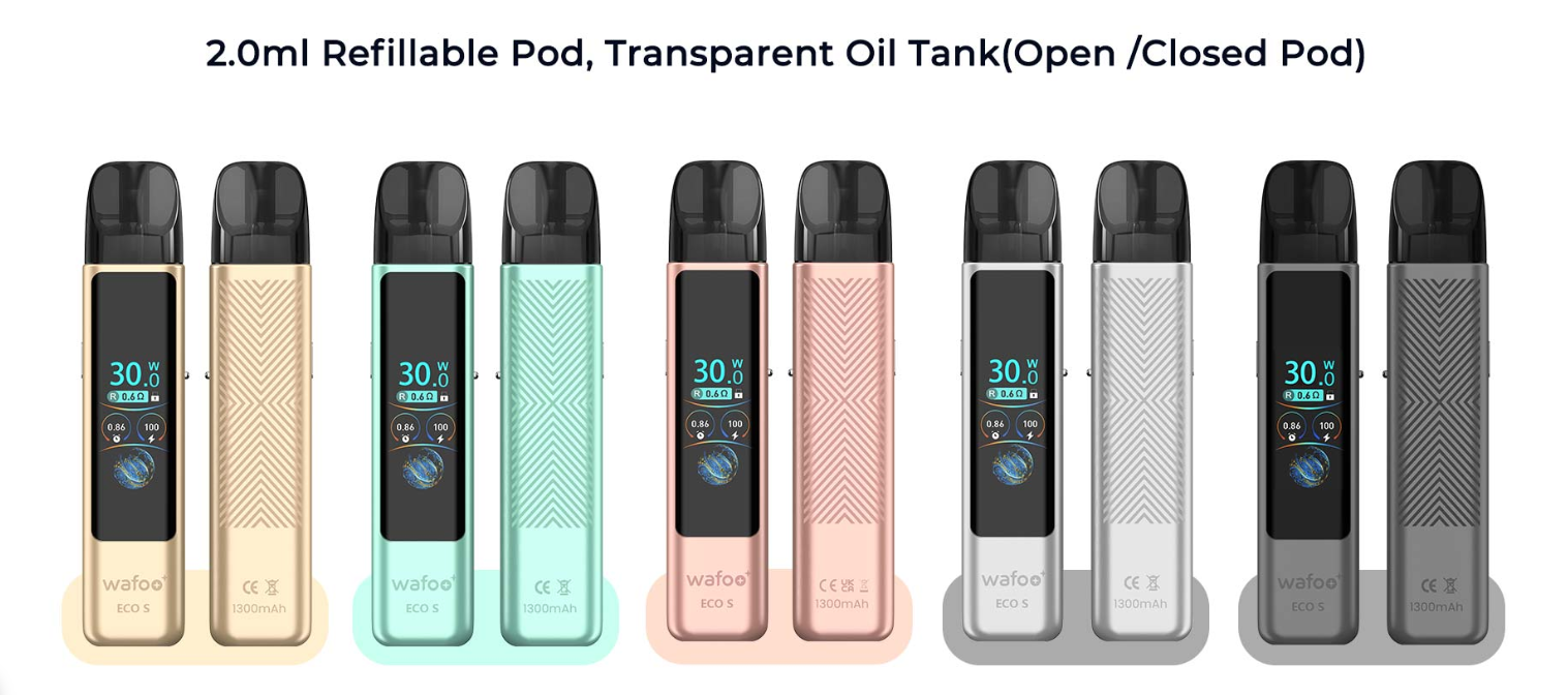 ECO S Refillable Pod Kit