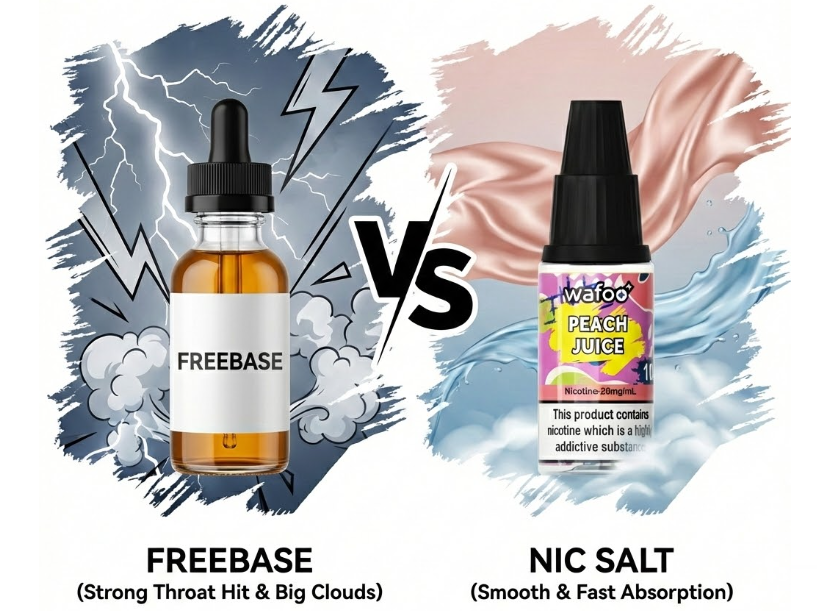 Nicotine Salts vs. Freebase Nicotine Which E-Liquid Provides the Best Throat Hit