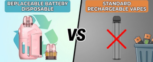Replaceable Battery Disposables vs. Standard Rechargeable Vapes Who Wins the Longest Lasting Battle