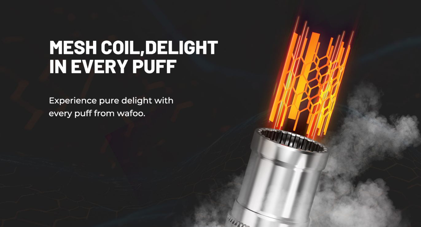 mesh coil,delight in every puff