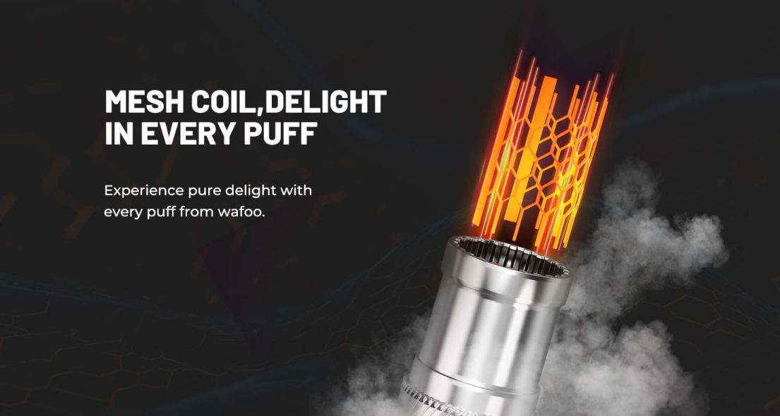 mesh coil,delight in every puff
