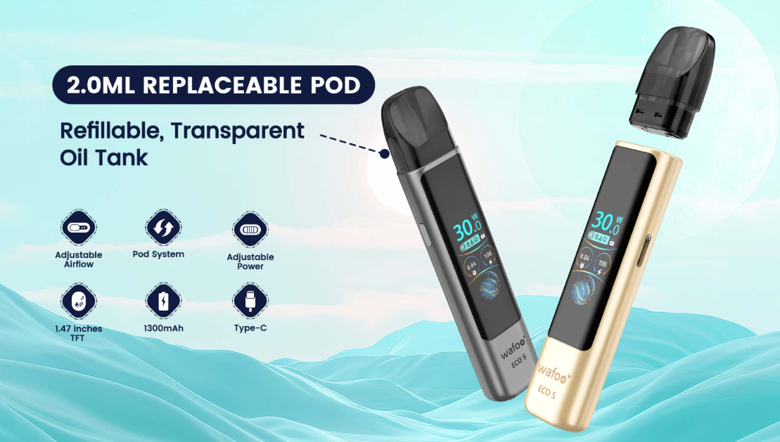 vape with replaceable pod