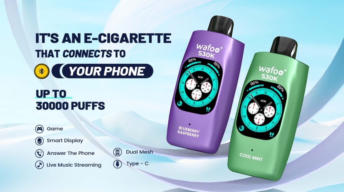 Wafoo S 30K Smart Bluetooth Disposable Vape