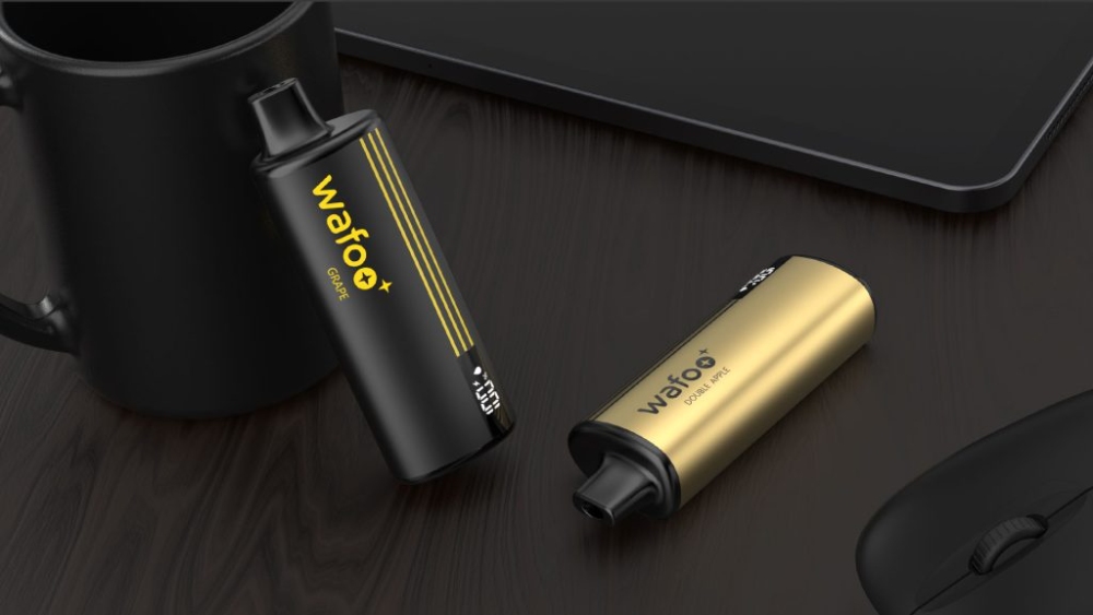 Colorful collection of WAFOO 16000 Puffs disposable vapes illustrating flavor variety and high capacity