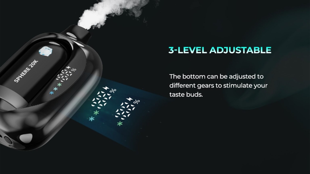Adjustable ice replaceable pod vape