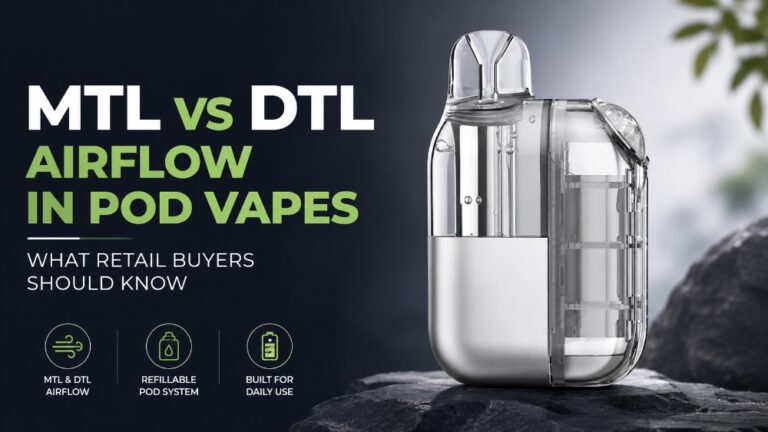 MTL vs DTL Airflow in Pod Vapes What Retail Buyers Should Know (1)