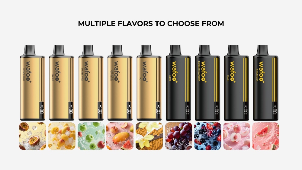 WAFOO disposable vape flavor options