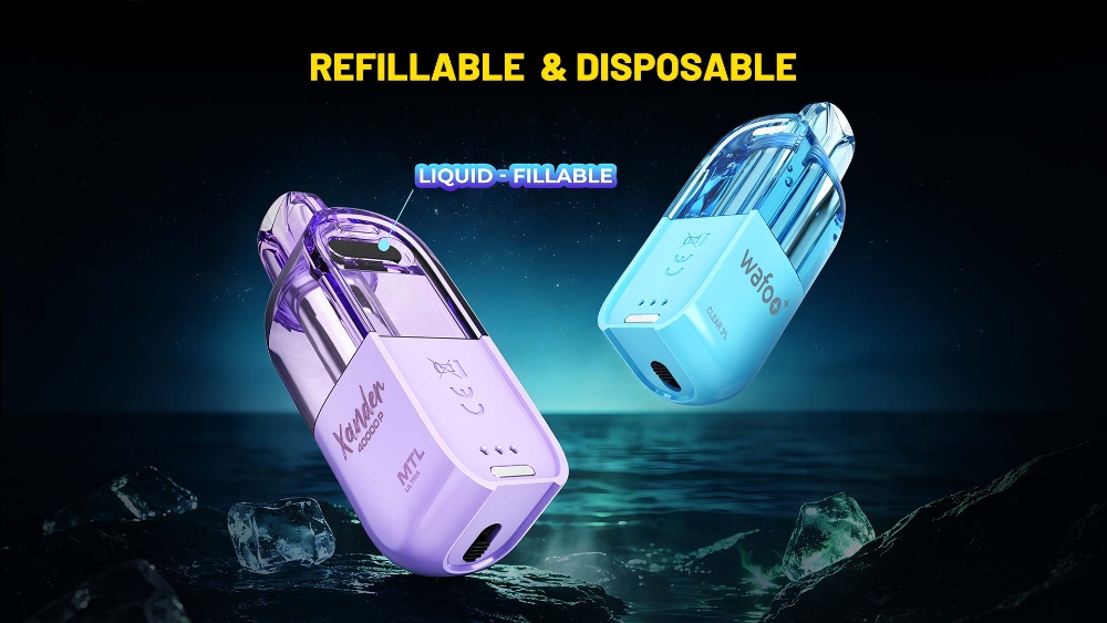 XANDER refillable and disposable vape
