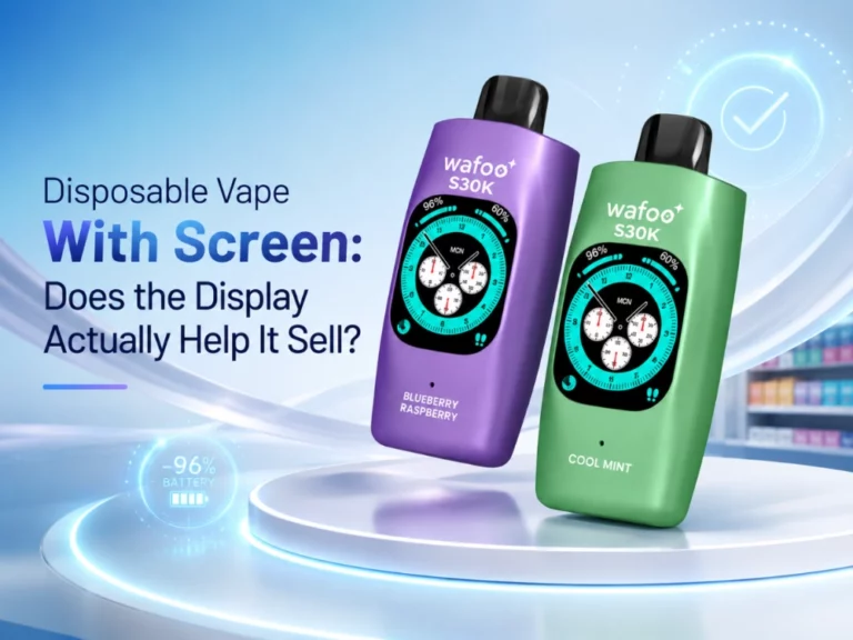 Disposable Vape With Screen_ Does the Display Actually Help It Sell_