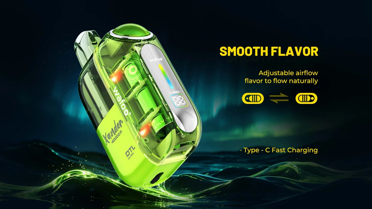 XANDER Refillable Pod with Adjustable Airflow and Type-C Charging