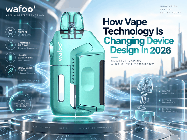 How Vape Technology Is Changing Device Design in 2026