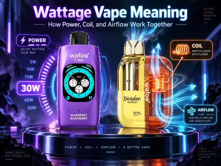 Wattage Vape Meaning: How Power, Coil, and Airflow Work Together