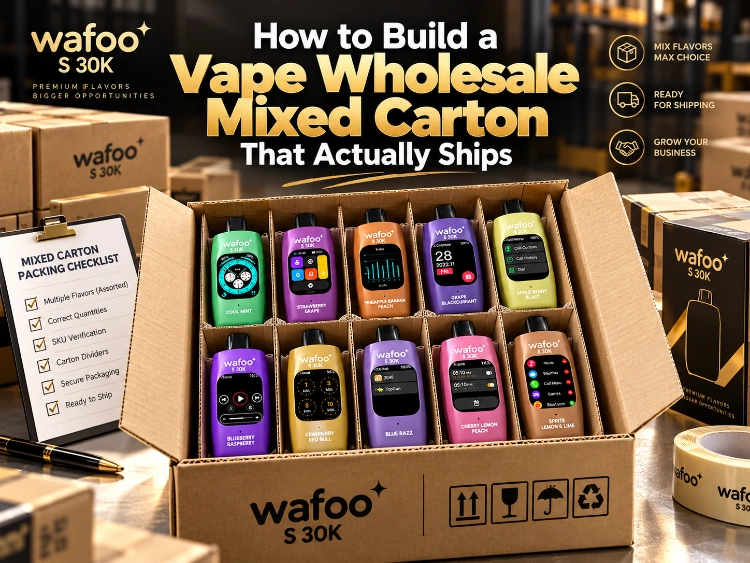 How to Build a Vape Wholesale Mixed Carton That Actually Ships